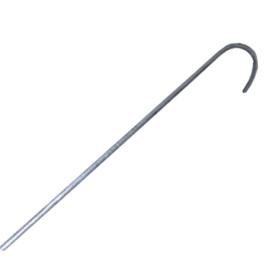 Tubo de acero galvanizado con curva