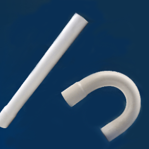 Tubo de pvc-sap con curva